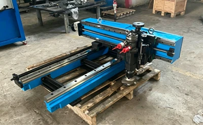 Portable Milling Machine For Rolling Mill Housing Repair in Steel Plant